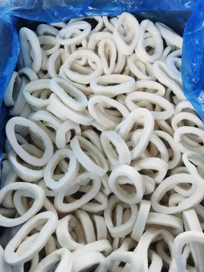 Anel de Lula Congelado/Anillas De Pota/ Calamari/Calamar/Calmar, Illex, Todarodes, Gigas