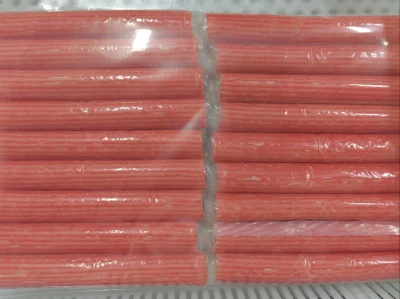 Vara de caranguejo de imitação de surimi de frutos do mar congelados